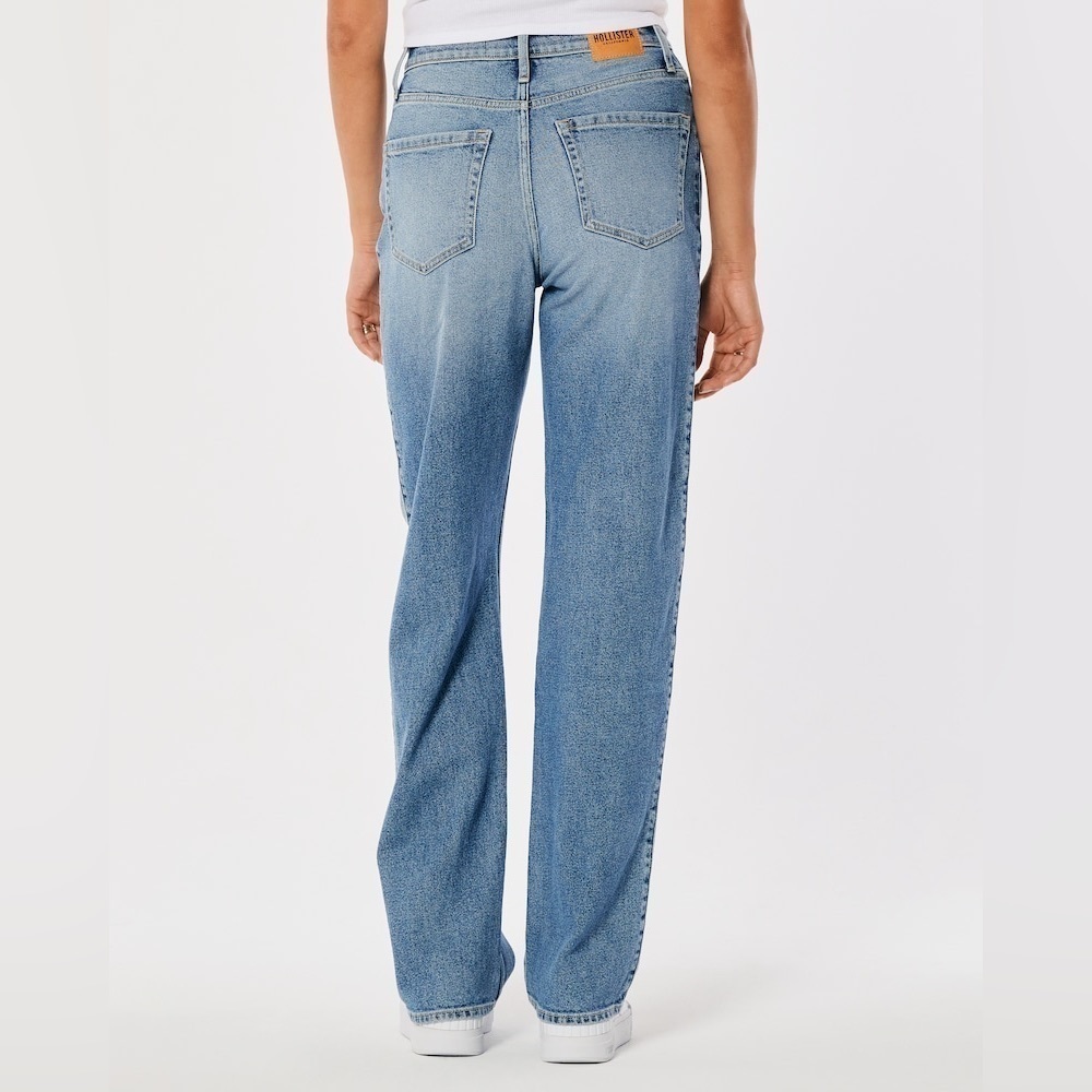 Hollister Ultra High Rise Dad Jean Size 25 - Picture 2 of 16